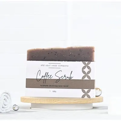 Old Soul Coffee Scrub Bar Soap