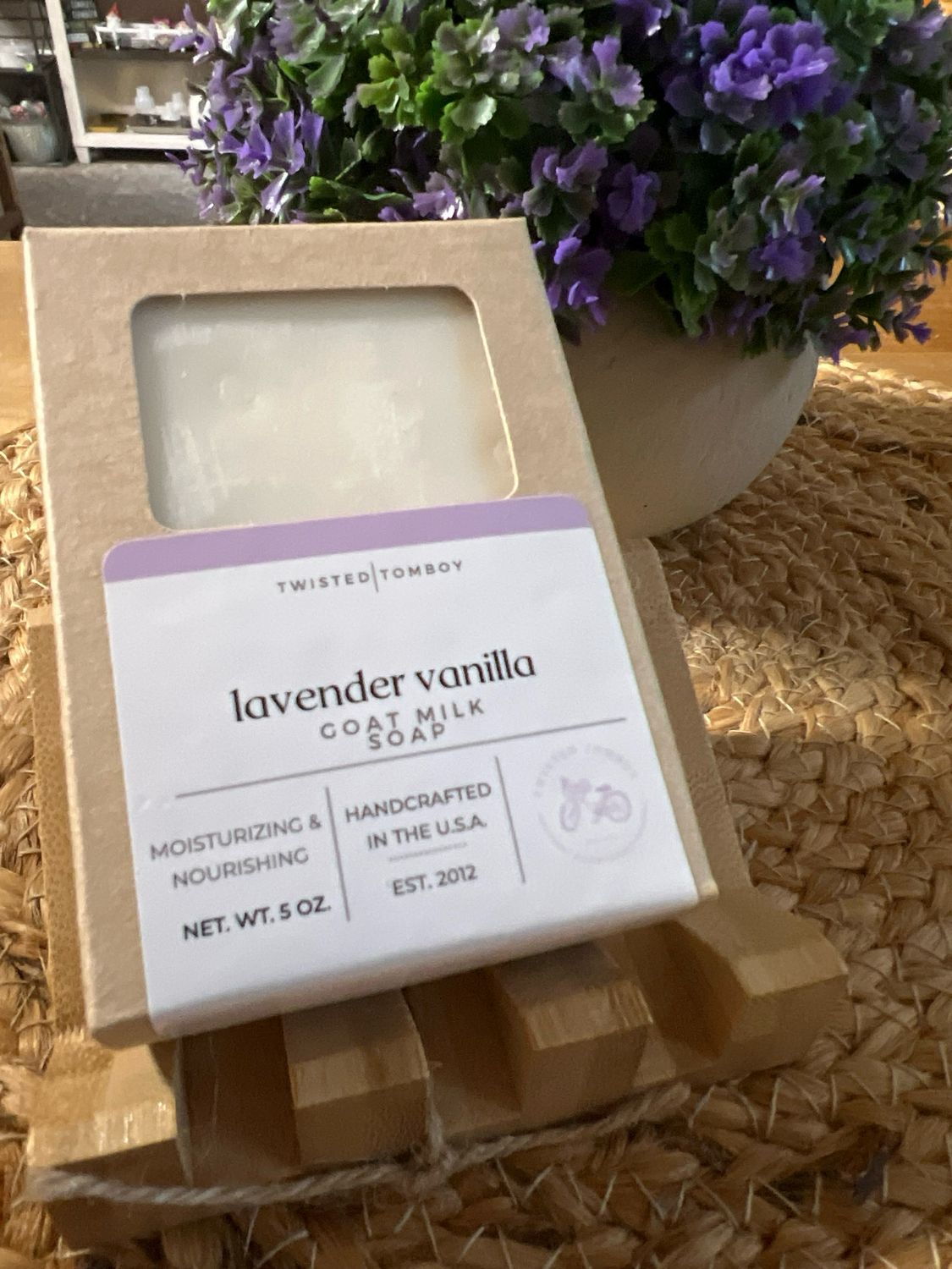 Lavender+Vanilla Goat Milk Soap Lavender+Vanilla Goat Milk Soap