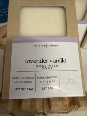 Lavender+Vanilla Goat Milk Soap