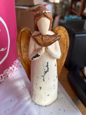 Paper Pulp Gold Angel