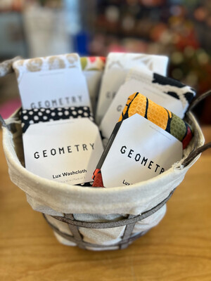 Geometry LUXE Wash Cloths -Set/3 Geometry LUXE Wash Cloths -Set/3