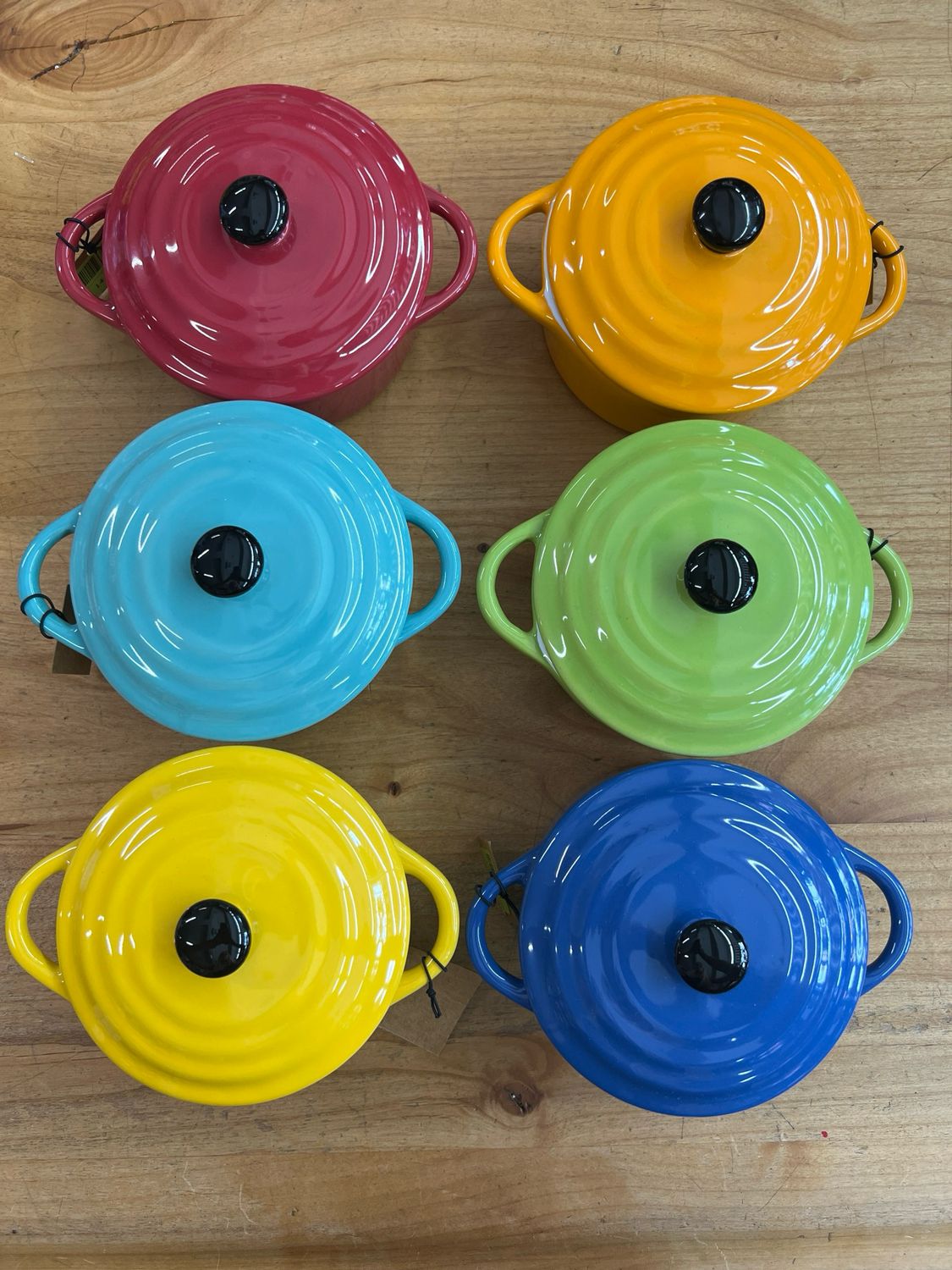 Colorful Stoneware Dip Bakers Colorful Stoneware Dip Bakers