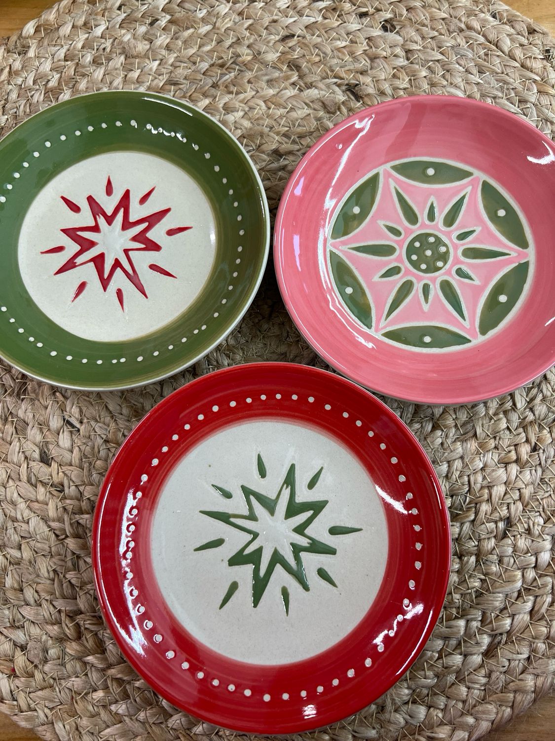 5" Holiday Plates 5" Holiday Plates