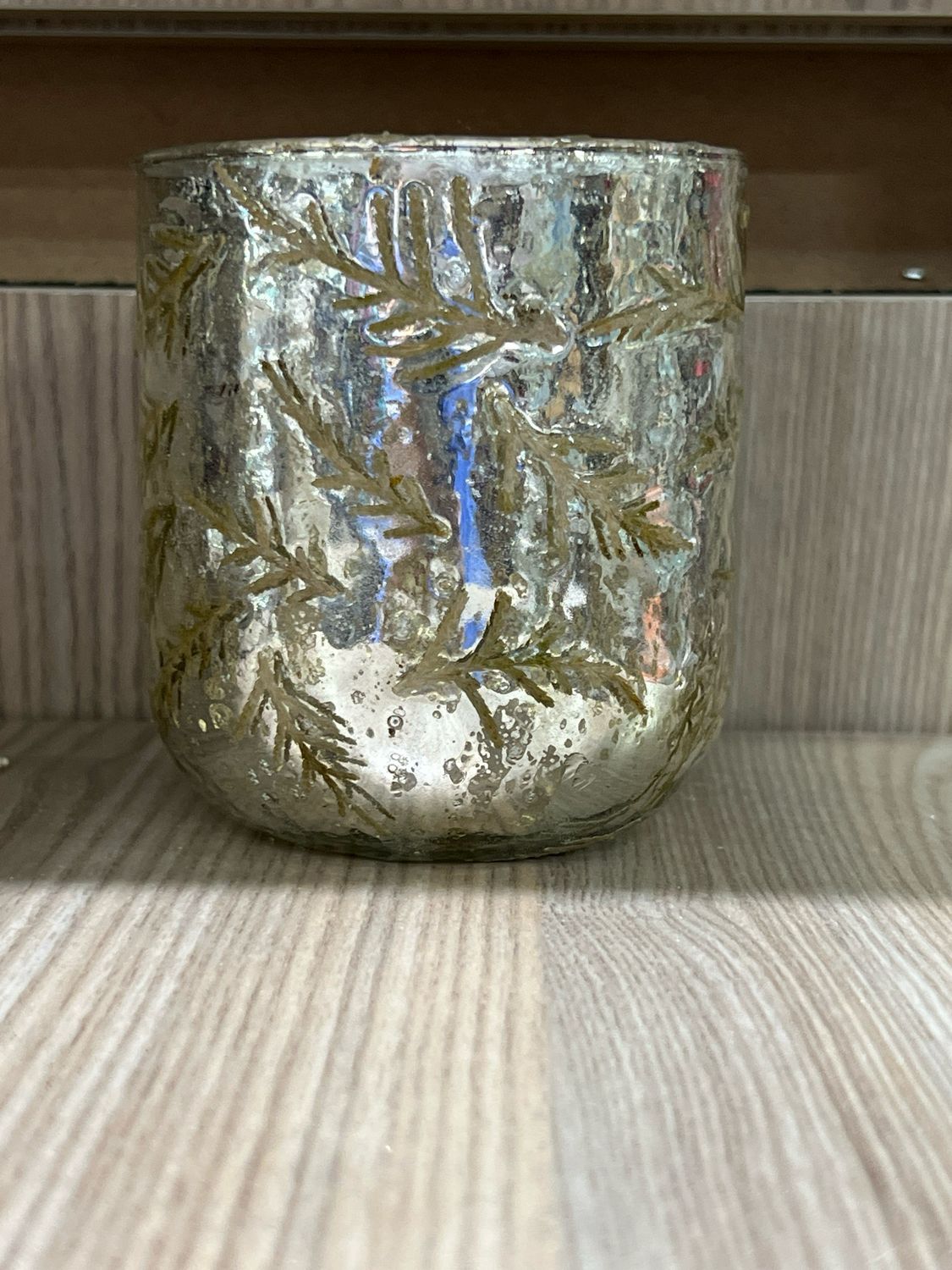 Dried Greens Votive Holder Dried Greens Votive Holder