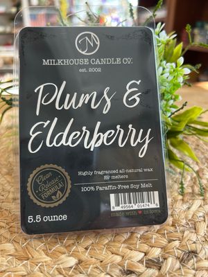 Milkhouse Plums &amp; Elderberry Melts
