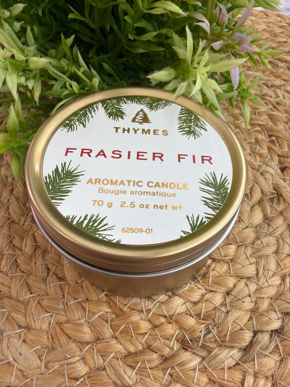 Frasier Fir Travel Tin Candle