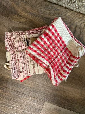 Set/3 Cotton Striped Dish Cloths