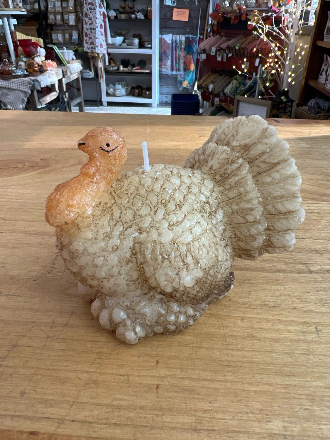 Toby Turkey Tabletop Candle