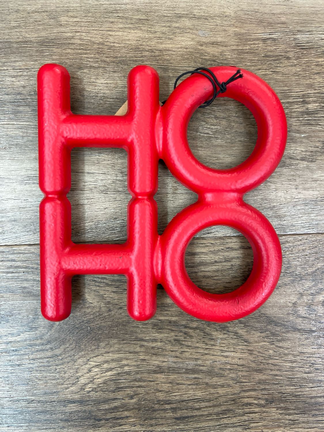 Ho Ho Cast Iron Trivet Ho Ho Cast Iron Trivet