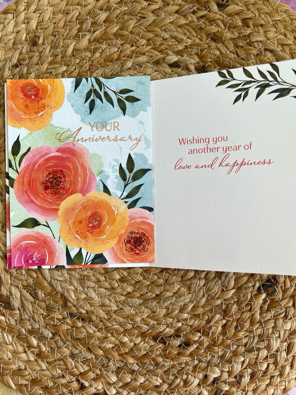 Big Blooms Anniversary Card Big Blooms Anniversary Card