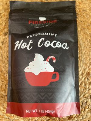 Fireside Holiday Peppermint Cocoa 1 LB Bag Fireside Holiday Peppermint Cocoa 1 LB Bag