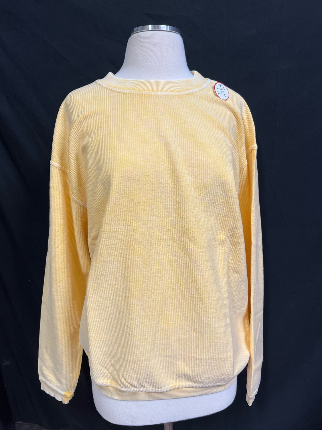 Daffodil Corded Crew Daffodil Corded Crew