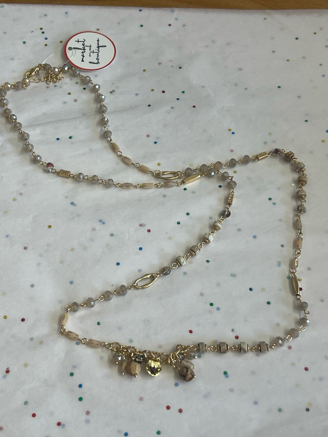 Three's A Charm Necklace Three's A Charm Necklace