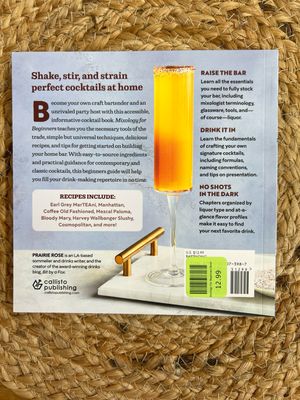 Mixology For Beginners Book