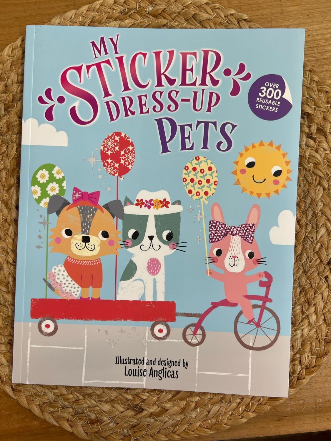 My Sticker Dress Up Book - Pets