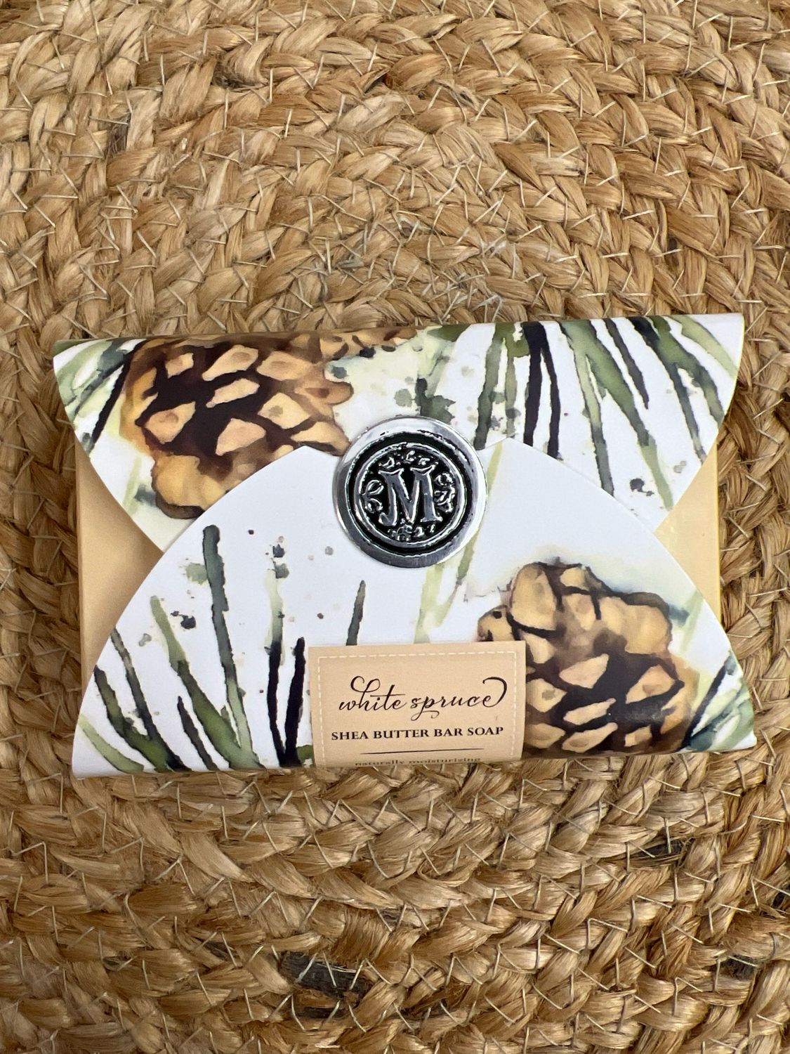 Mangiacotti White Spruce Shea Butter Soap Mangiacotti White Spruce Shea Butter Soap