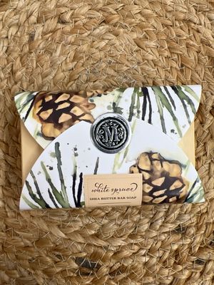 Mangiacotti White Spruce Shea Butter Soap Mangiacotti White Spruce Shea Butter Soap