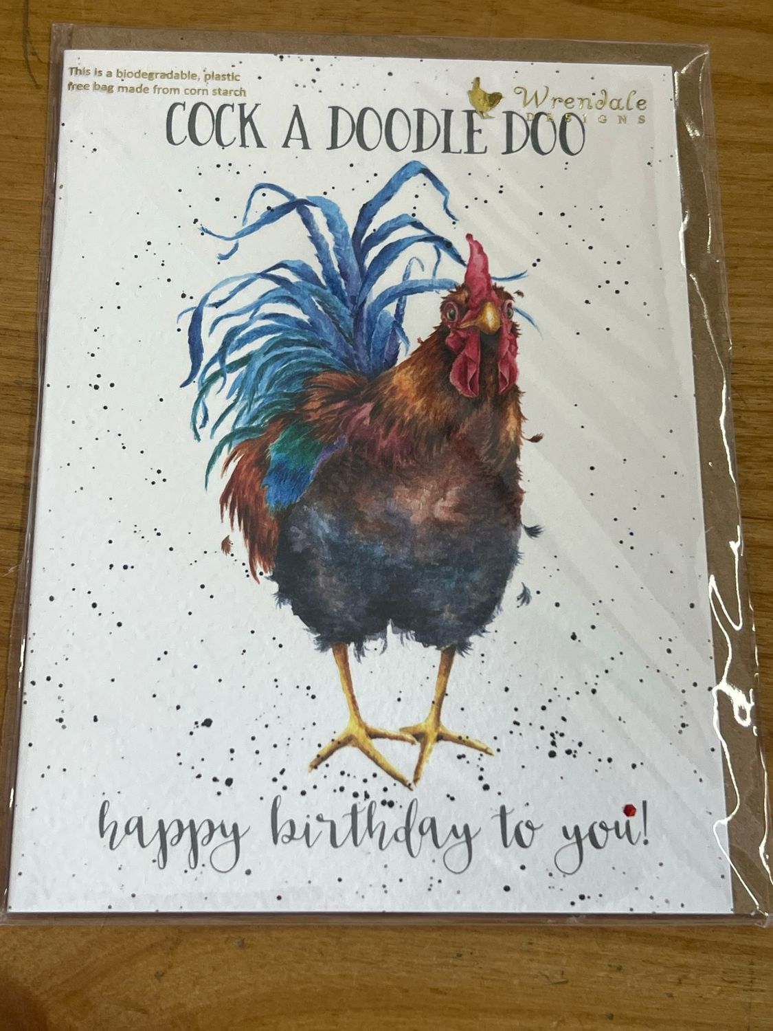 Cock A Doodle Doo Birthday Card