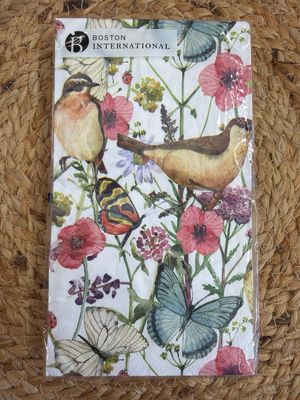 Birds in Spring Guest Towels Birds in Spring Guest Towels