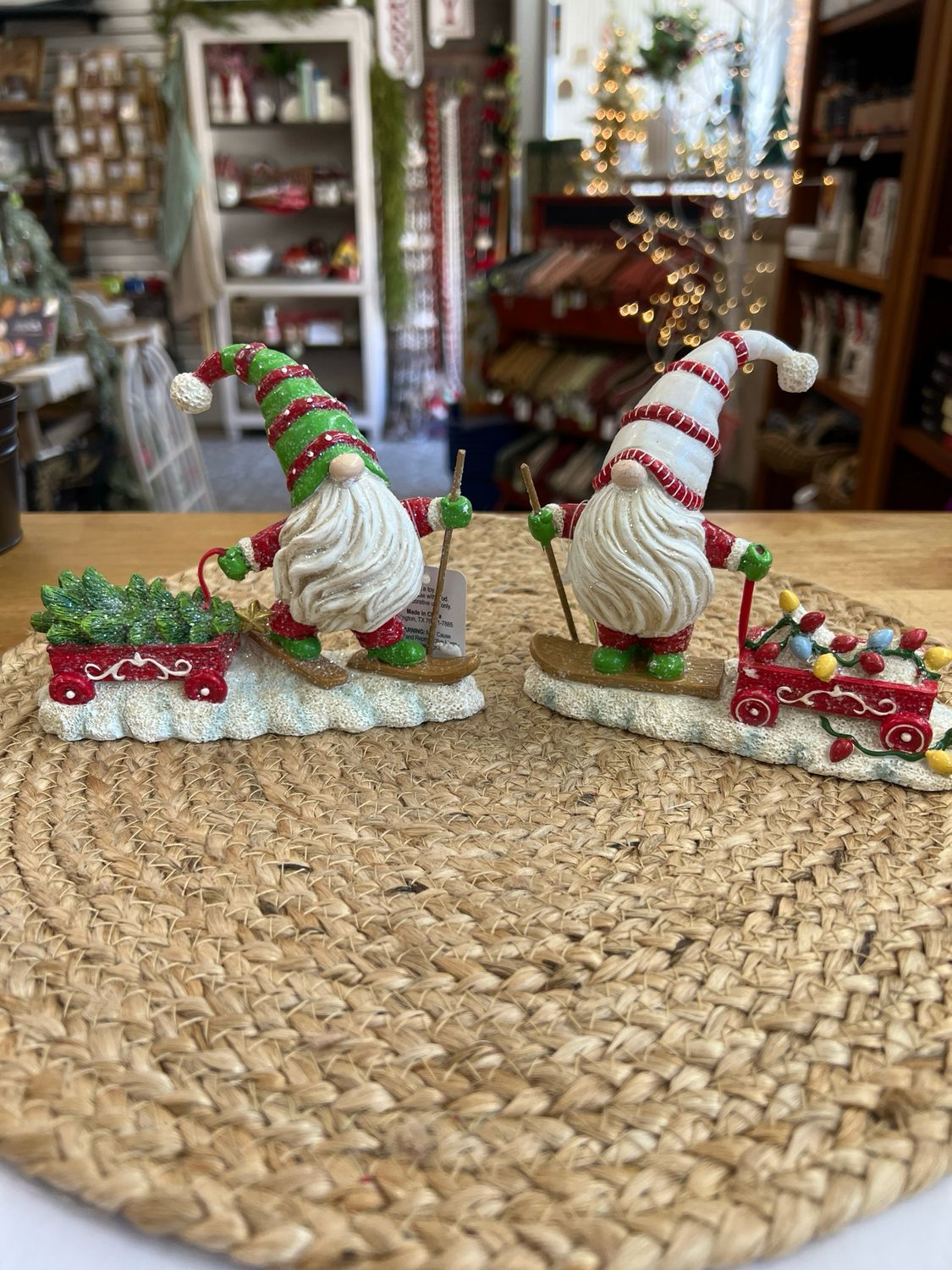 6" Winter Decorating Gnomes