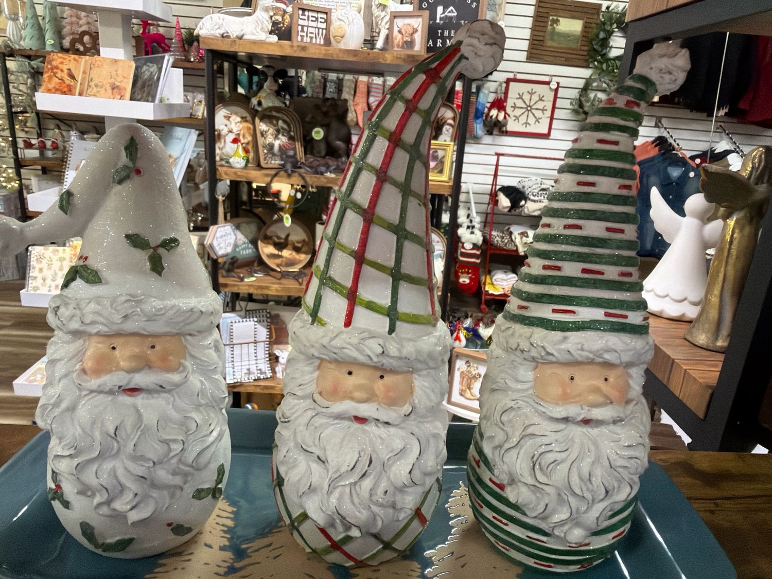10" Patterned Santa 10" Patterned Santa