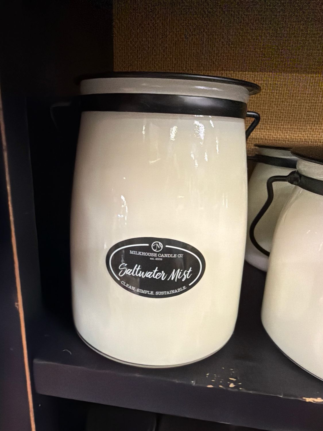 Milkhouse 22oz Butter Jar - Saltwater Mist Milkhouse 22oz Butter Jar - Saltwater Mist