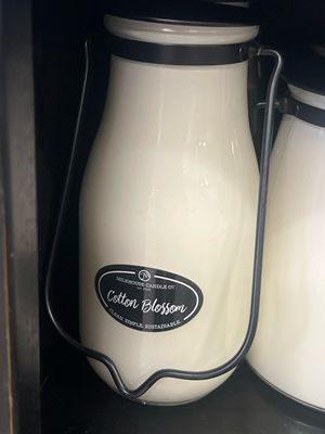 Milkhouse 14oz Milk Bottle - Cotton Blossom