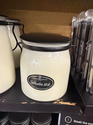 Milkhouse 16oz Creamery Jar - Saltwater Mist Milkhouse 16oz Creamery Jar - Saltwater Mist