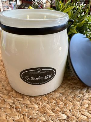 Milkhouse 16oz Creamery Jar - Saltwater Mist Milkhouse 16oz Creamery Jar - Saltwater Mist