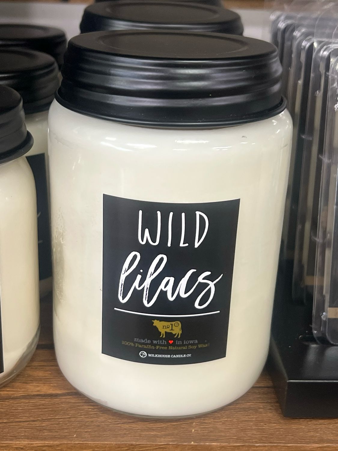 Milkhouse 26oz Apothecary Jar - Wild Lilacs Milkhouse 26oz Apothecary Jar - Wild Lilacs