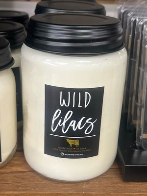 Milkhouse 26oz Apothecary Jar - Wild Lilacs Milkhouse 26oz Apothecary Jar - Wild Lilacs