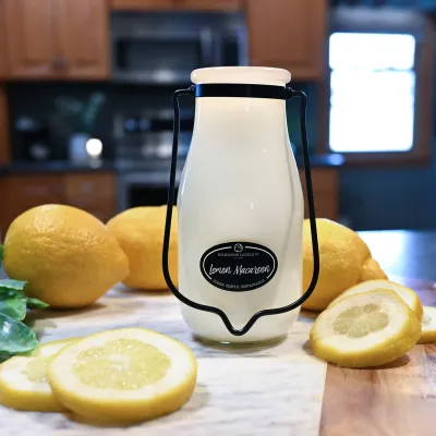 Milkhouse 14oz Milk Bottle - Lemon Macaroon