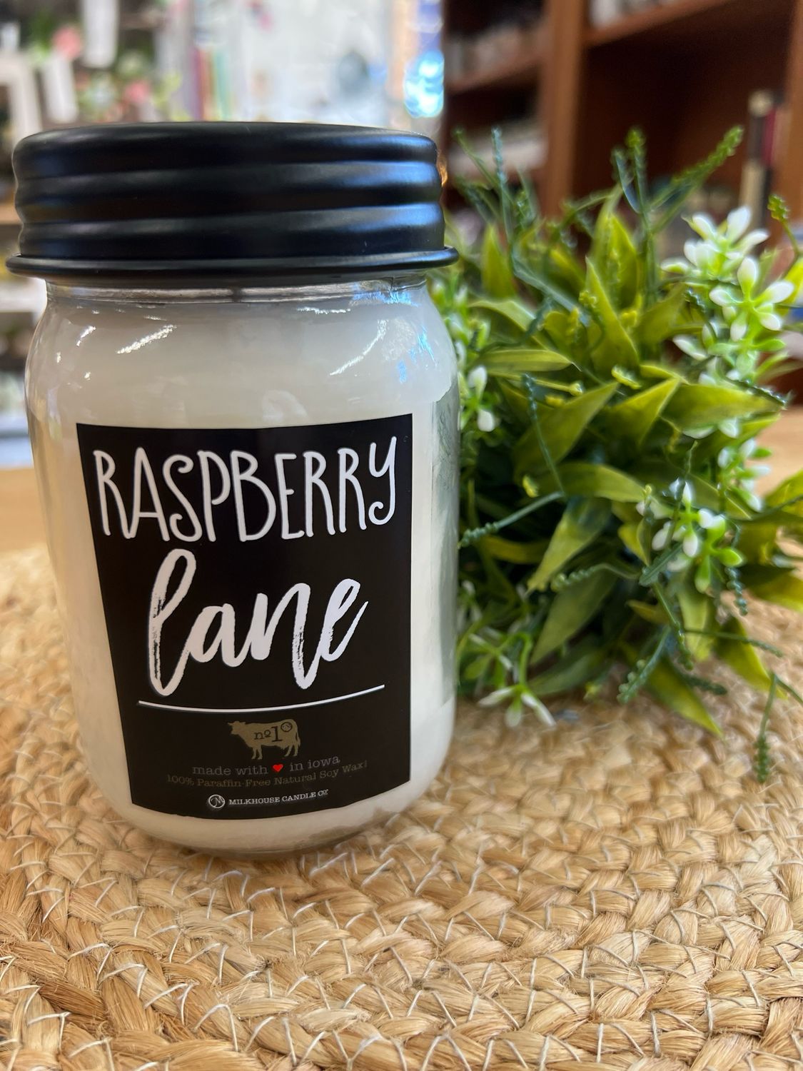 Milkhouse 13oz Mason Jar - Raspberry Lane Milkhouse 13oz Mason Jar - Raspberry Lane