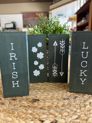 Green Irish Tall Cube