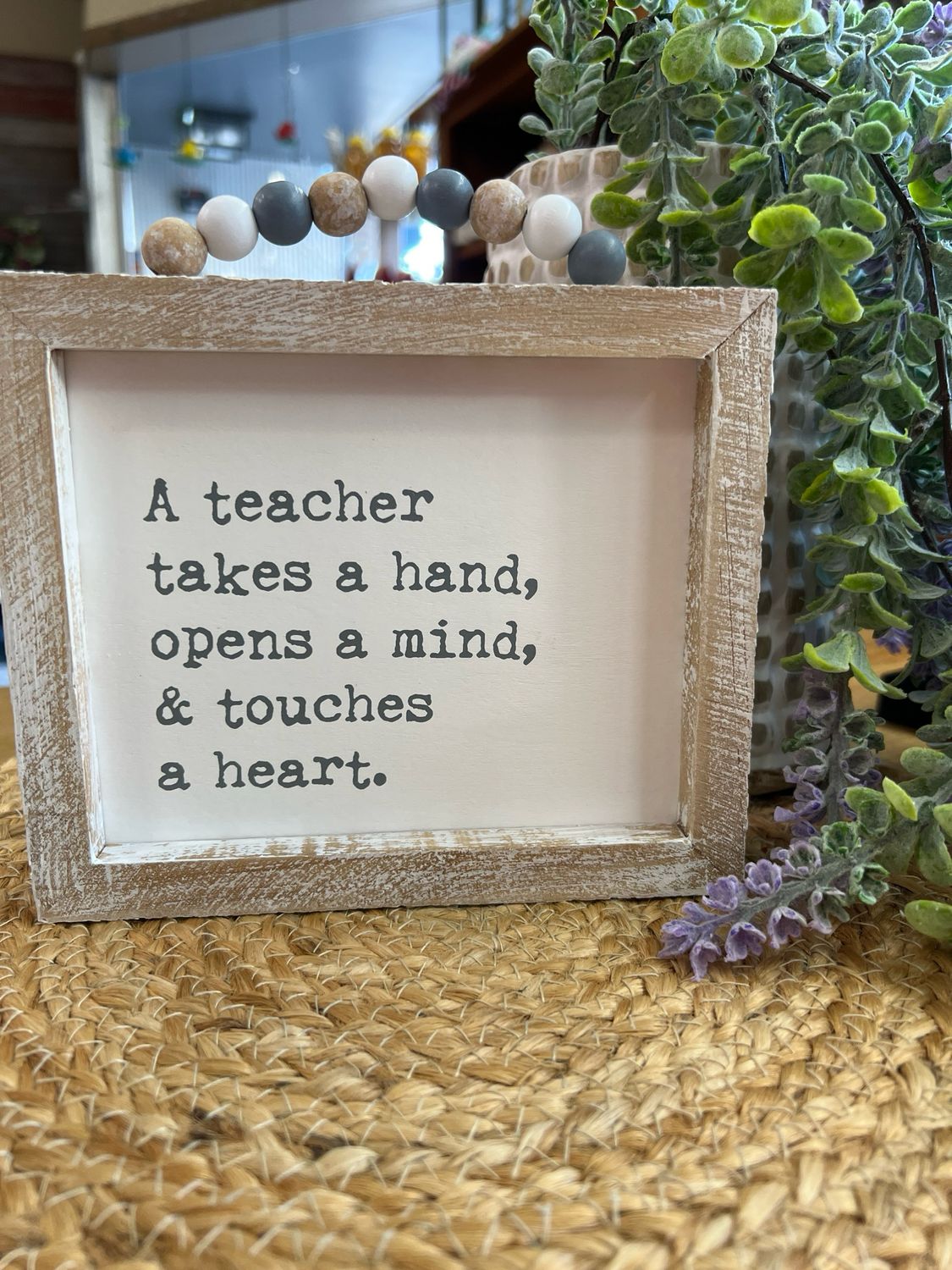 Teacher Framed Sign Teacher Framed Sign