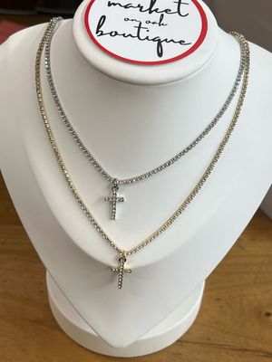 Water Resistant Rhinestone Necklace Water Resistant Rhinestone Necklace