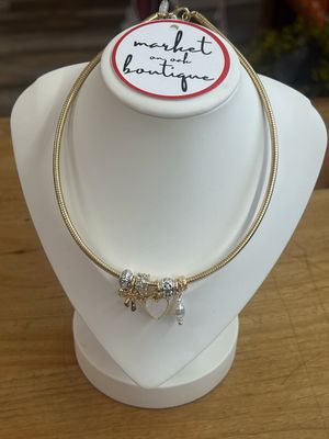 Snake Charm Necklace