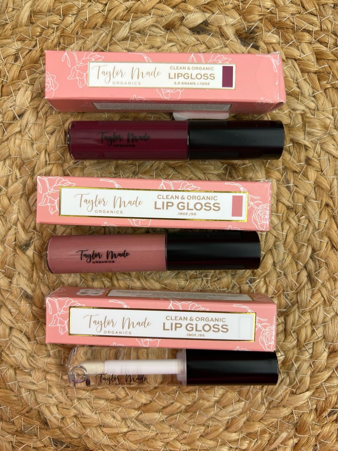 Taylor Made Organics Lip Gloss Taylor Made Organics Lip Gloss