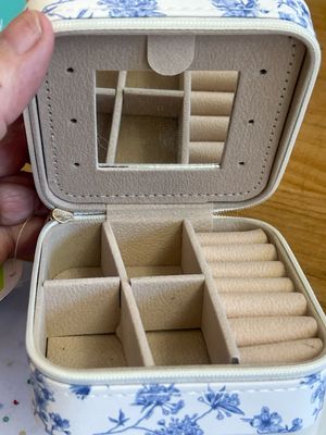 Floral Travel Jewelry Box