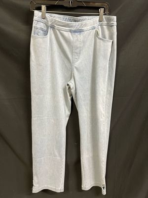 Soft Washed Denim Ankle Pant