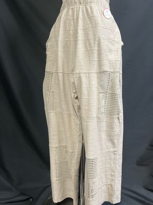 Eyelet Trim Ankle Pant Eyelet Trim Ankle Pant