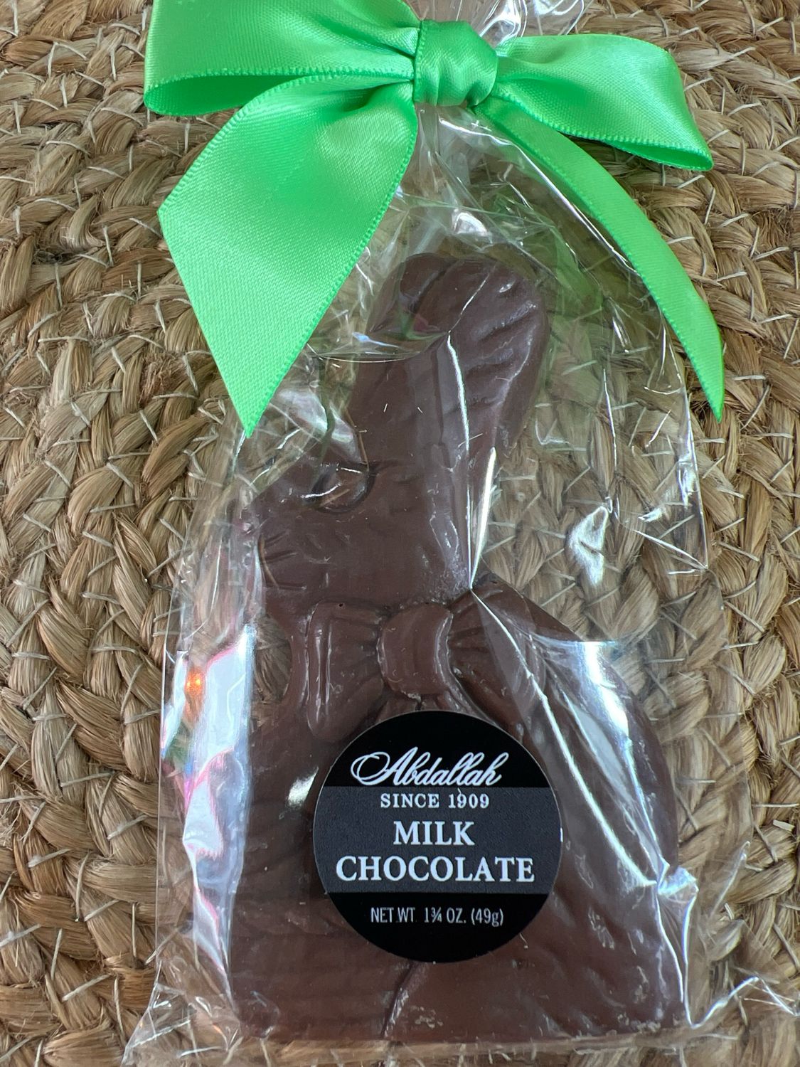 Abdallah 1.75oz Milk Chocolate Rabbit Abdallah 1.75oz Milk Chocolate Rabbit