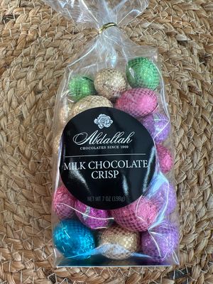 Abdallah 7oz Bag Milk Chocolate Crispy Eggs Abdallah 7oz Bag Milk Chocolate Crispy Eggs