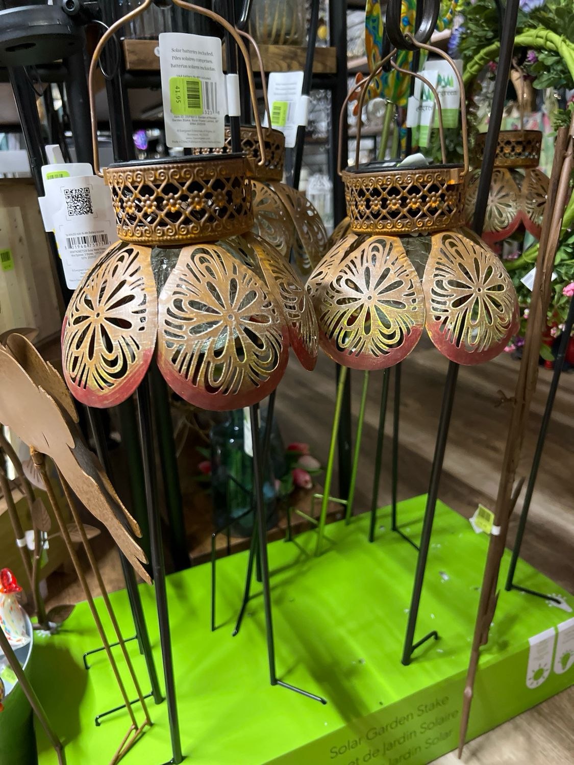 Patina Solar Garden Stake