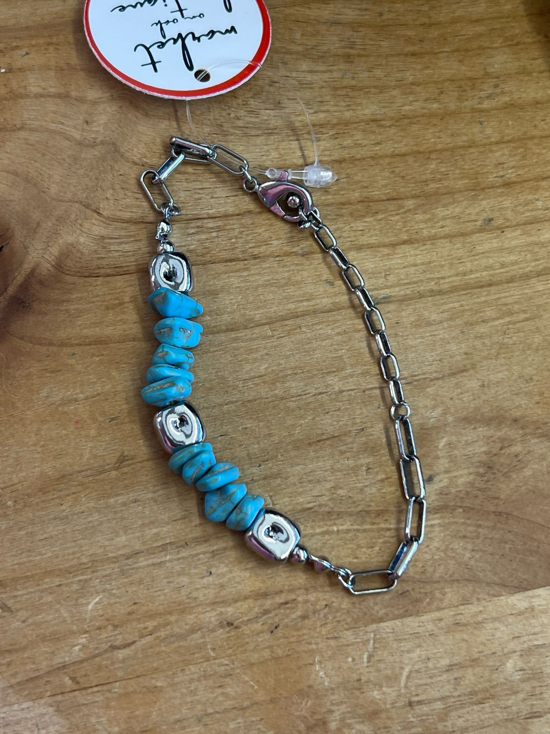 Turquoise Link Bracelet