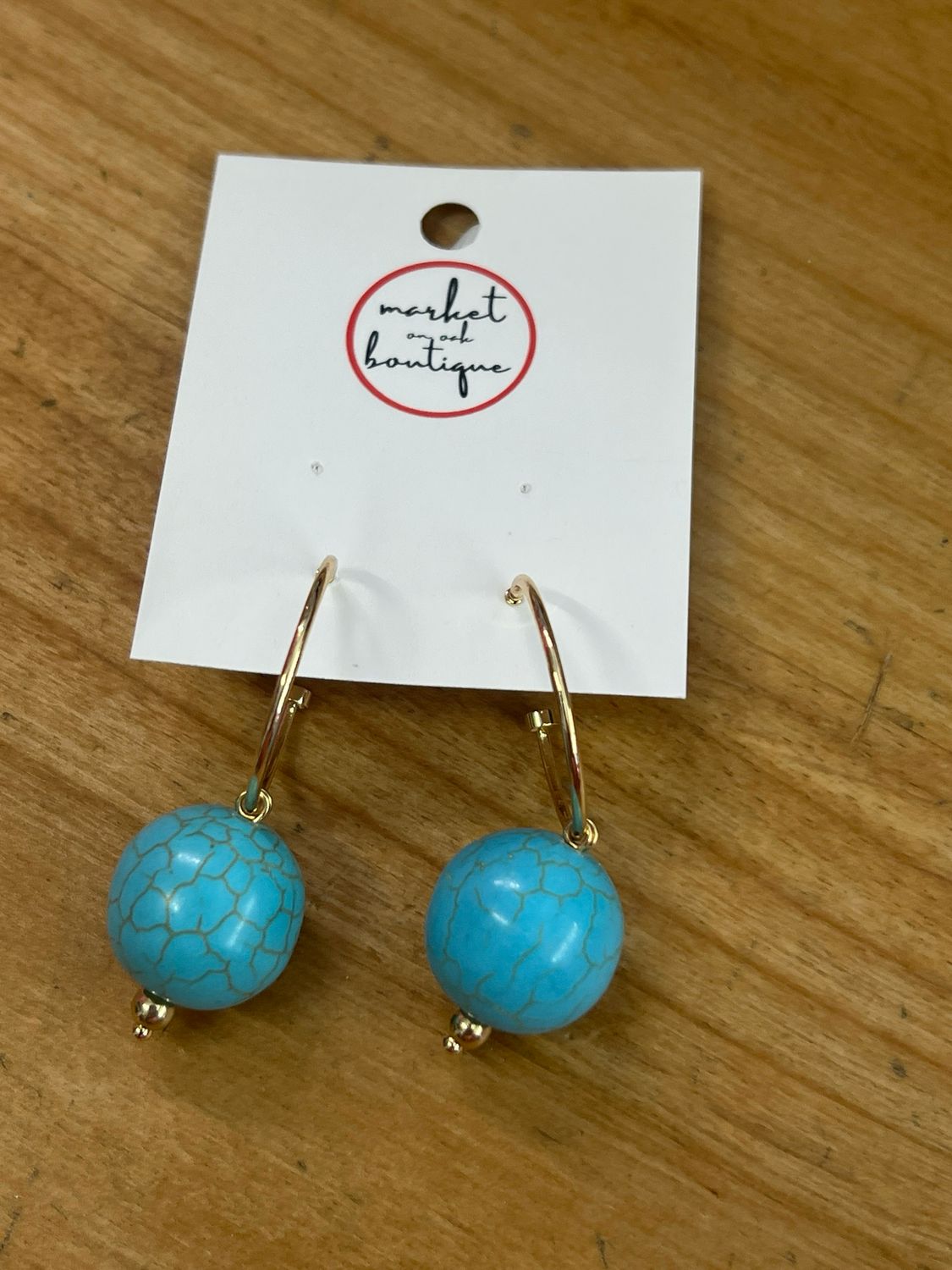 Turquoise Drops Earrings