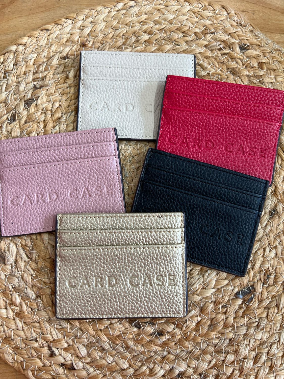 Vegan Leather Card Case Vegan Leather Card Case