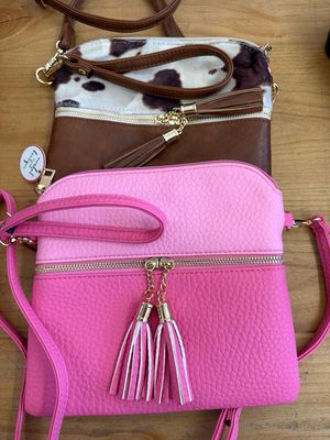 Jen & Co Double Zip Crossbody Jen & Co Double Zip Crossbody