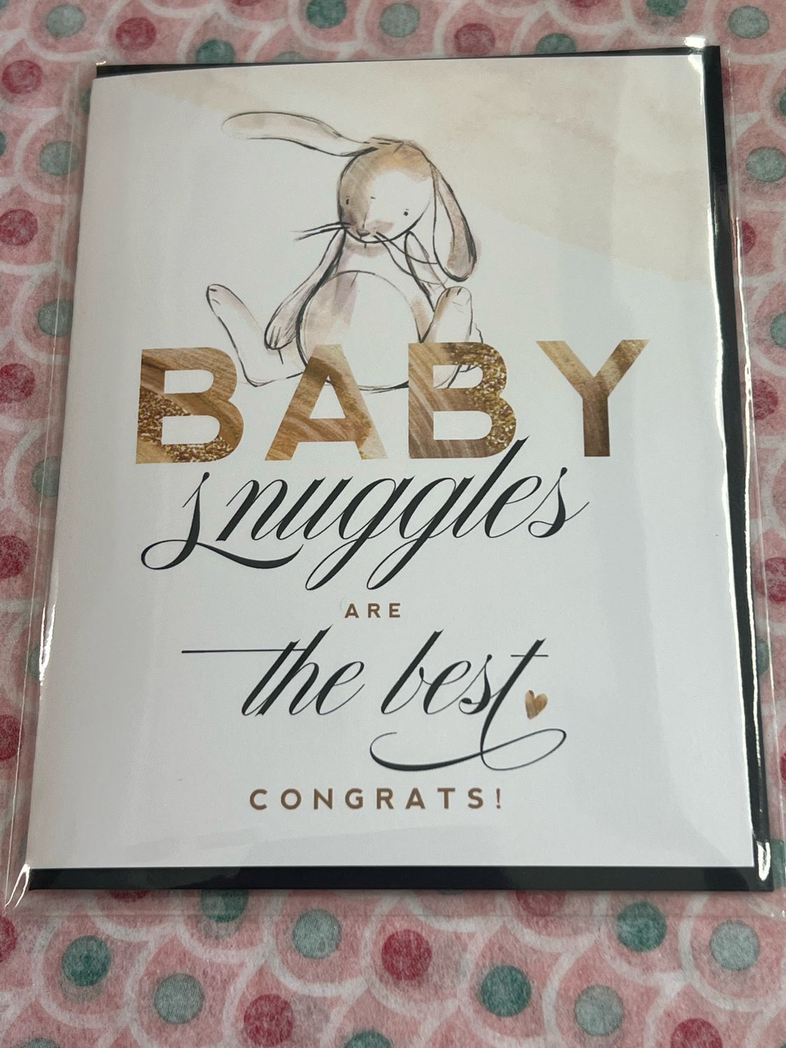 Baby Snuggles Card