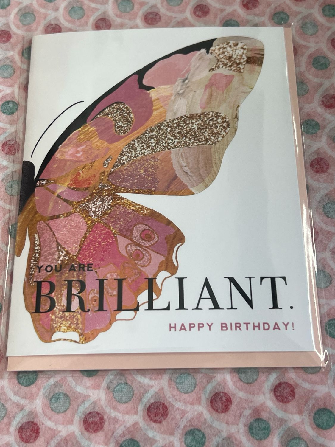 Briliant Butterfly Birthday Card